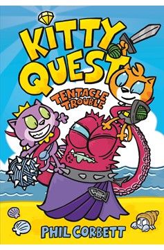 Kitty Quest Hardcover Graphic Novel Volume 2 Tentacle Trouble