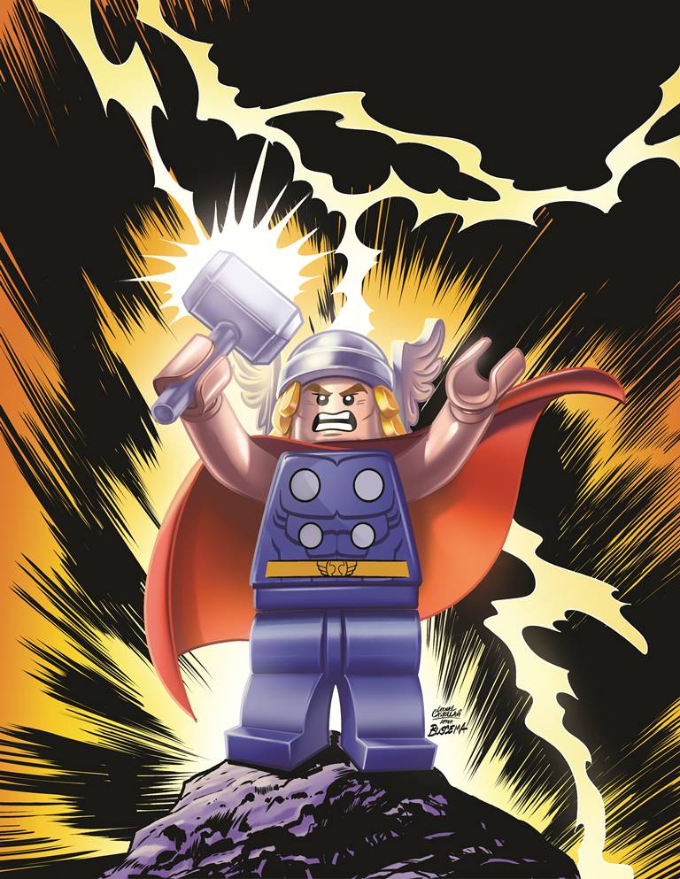 Avengers #21 1 for 25 Lego Variant Leonel Castellani