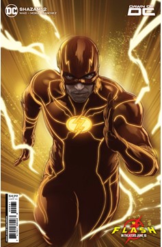 Shazam #2 Cover D Kaare Andrews The Flash Movie Card Stock Variant