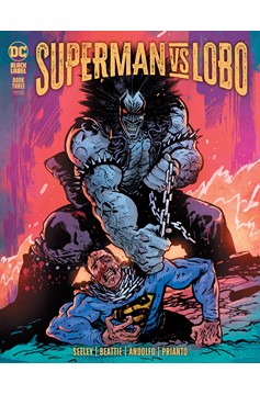 Superman Vs Lobo #3 Cover B Daniel Warren Johnson Variant (Mature) (Of 3)