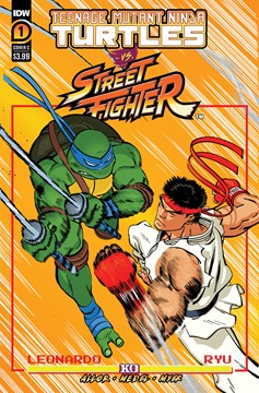 Teenage Mutant Ninja Turtles Vs. Street Fighter #1 Cover C Reilly