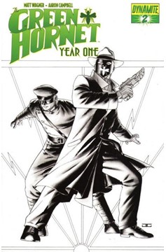 Green Hornet Year One #2 25-Copy Cassaday Black & White Incentive