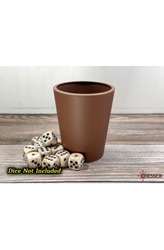 Chessex Flexible Cup - Brown