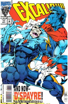 Excalibur #77 [Direct Edition]-Very Fine (7.5 – 9)