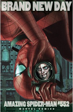 The Amazing Spider-Man #552 [Adi Granov Cover]-Near Mint (9.2 - 9.8) Variant Cover By Adi Granov