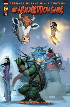 Teenage Mutant Ninja Turtles Armageddon Game #7 Cover D 1 for 10 Incentive Qualano