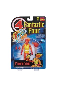 Fantastic Four Retro Marvel Legends Firelord 6-Inch Action Figure