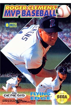 Sega Genesis Roger Clemens' Mvp Baseball Pre-Owned (Label Damaged)