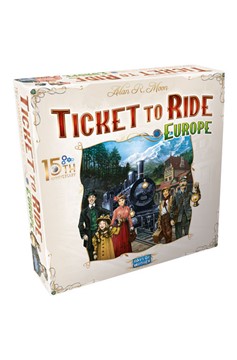 Ticket To Ride: Europe 15th Anniversary Edition