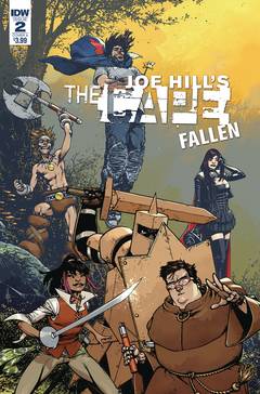 Joe Hill The Cape Fallen #2 Cover A Howard