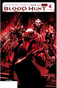 Blood Hunt: Red Band #4 Pepe Larraz 2nd Printing Variant (Blood Hunt)