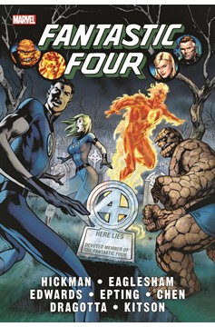 Fantastic Four Hickman Omnibus Hardcover Volume 1 Davis 1st Issue Cover