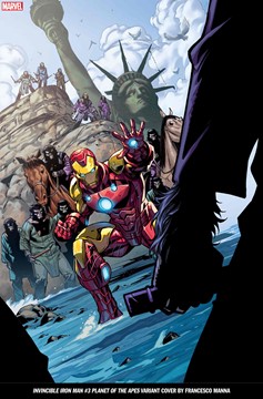 Invincible Iron Man #3 Manna Planet of the Apes Variant (2022)
