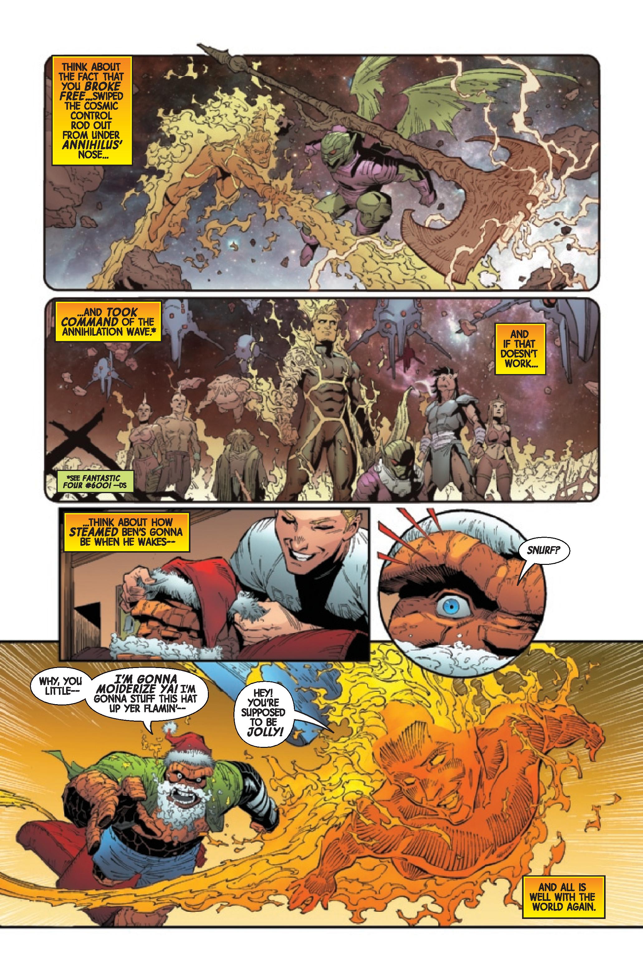 Annihilation Scourge Fantastic Four #1