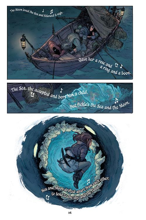 Sea Serpents Heir Graphic Novel Volume 1 Pirate's Daughter