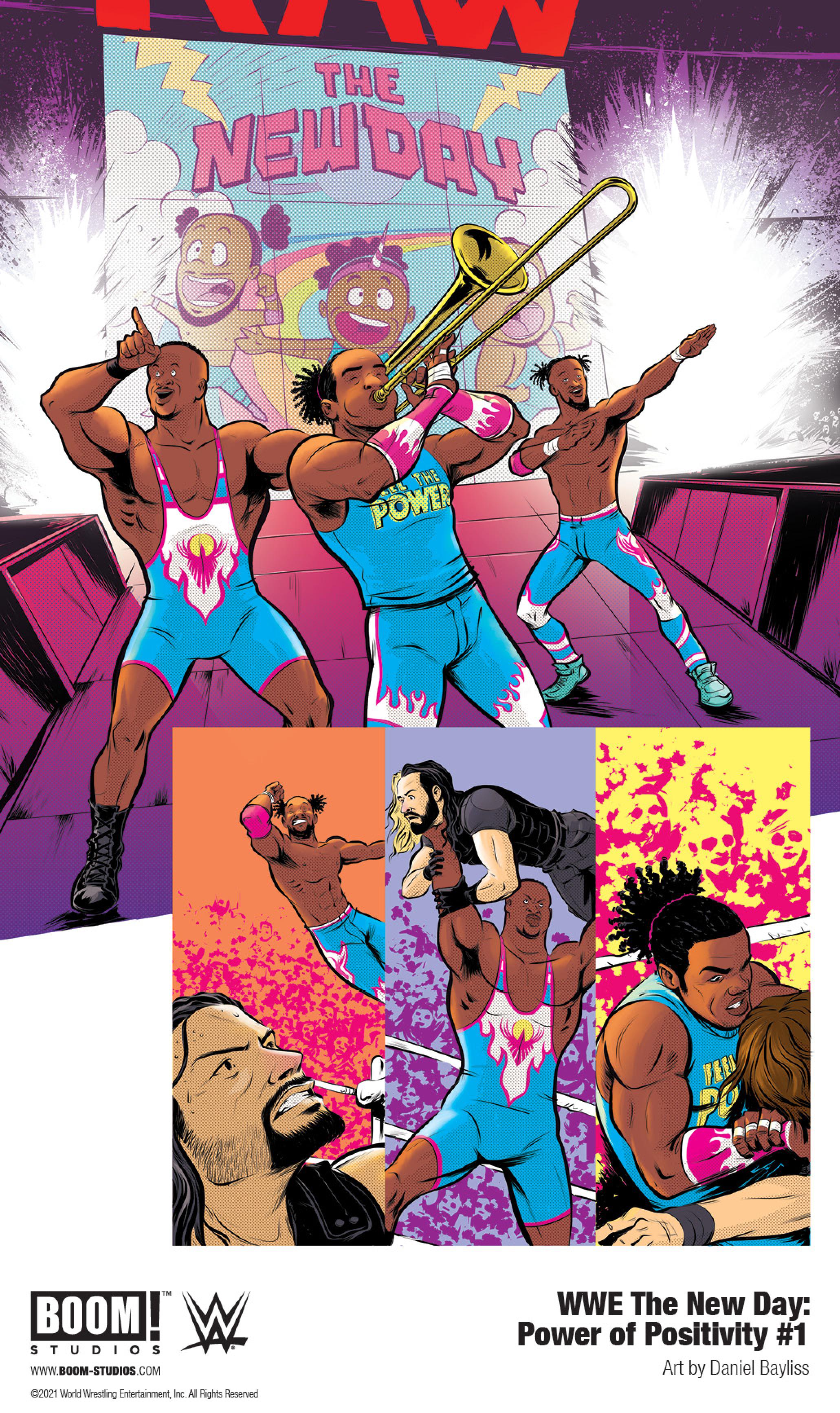 WWE New Day Power of Positivity #1 Cover A Bayliss (Of 2)