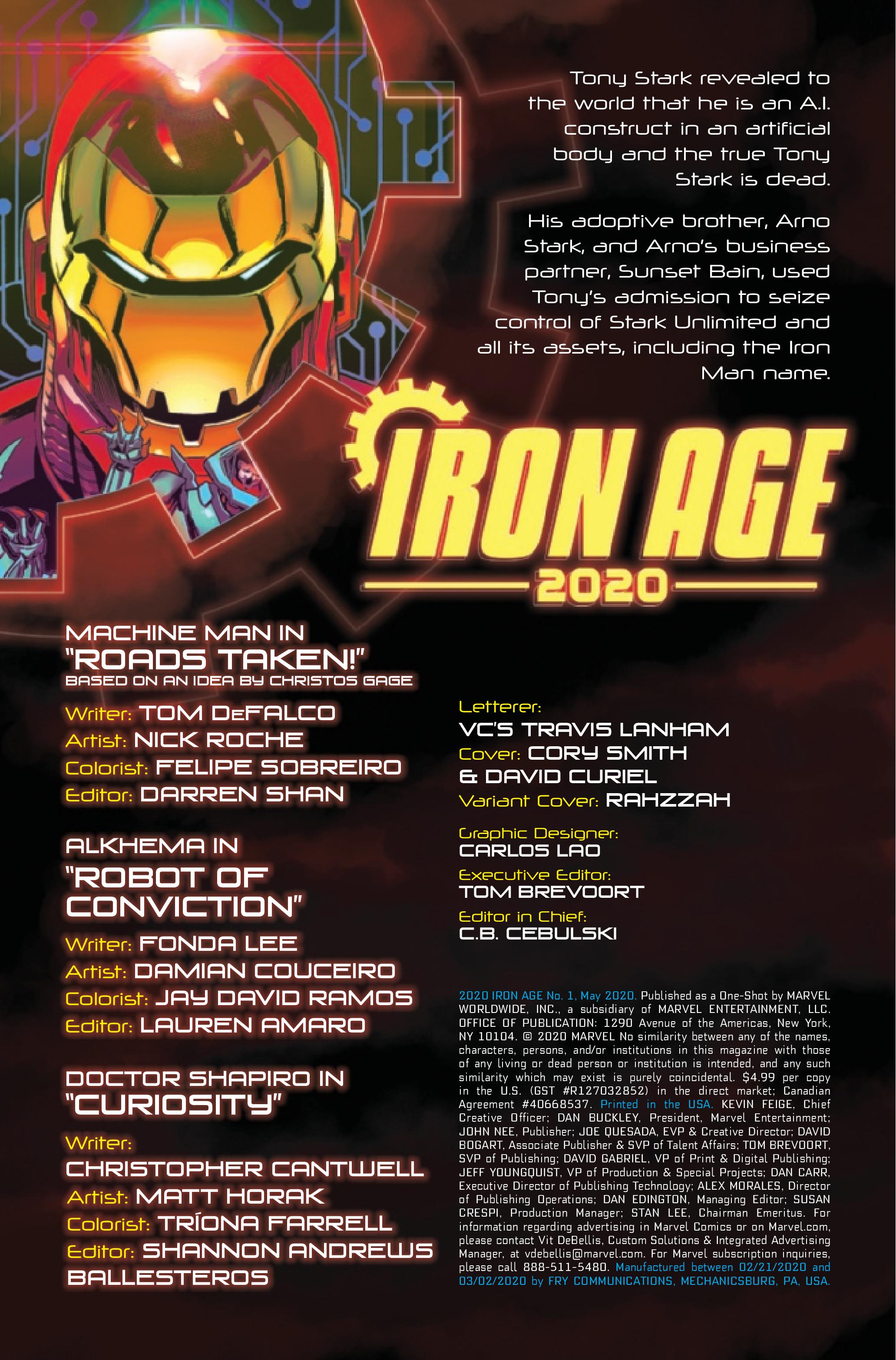 2020 Iron Age #1