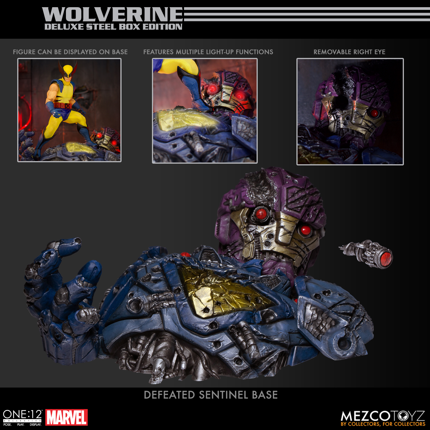 One-12 Collective Wolverine Deluxe Steel Box Edition Action Figure