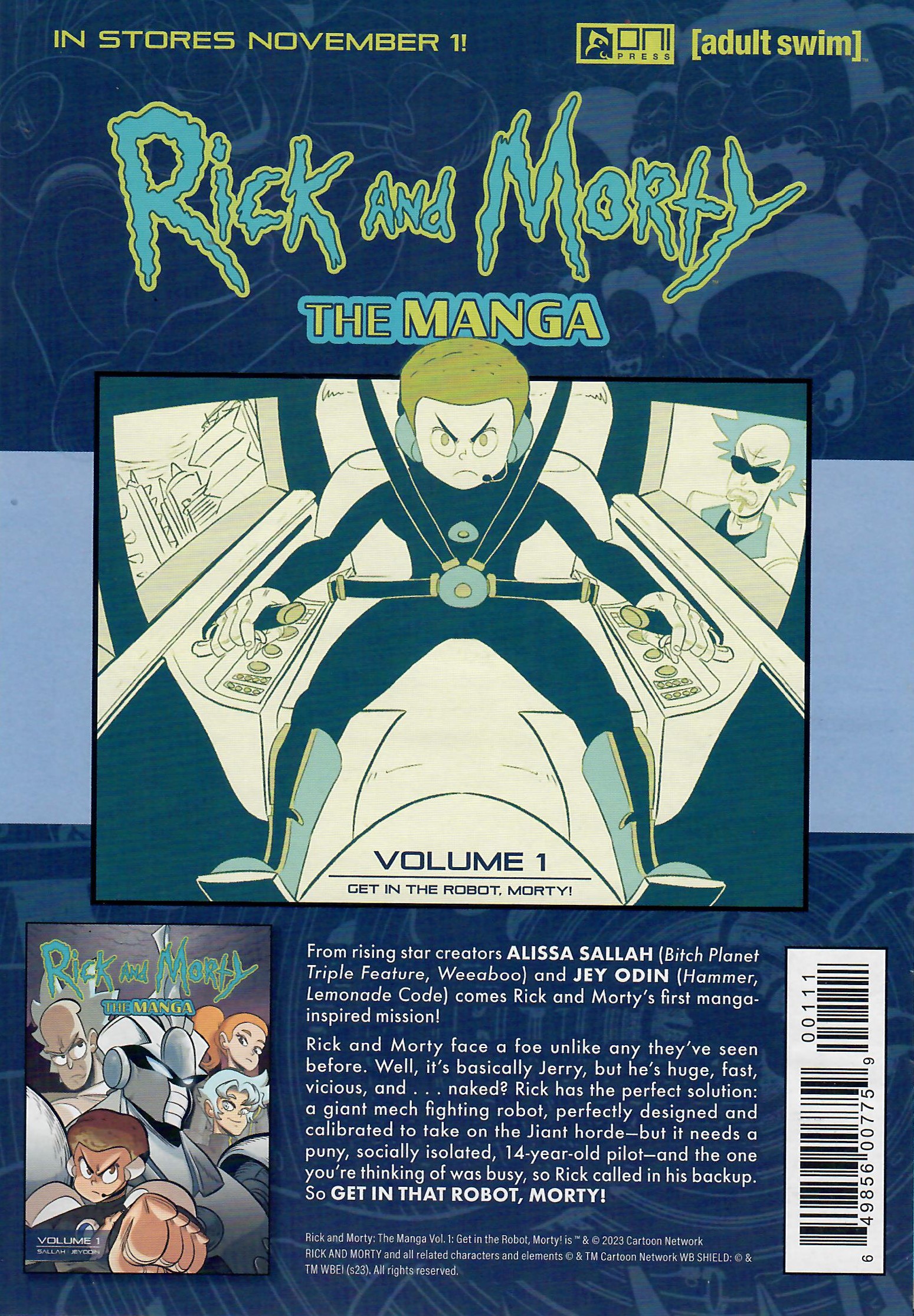 Rick and Morty: The Manga Super Secret Preview Ashcan