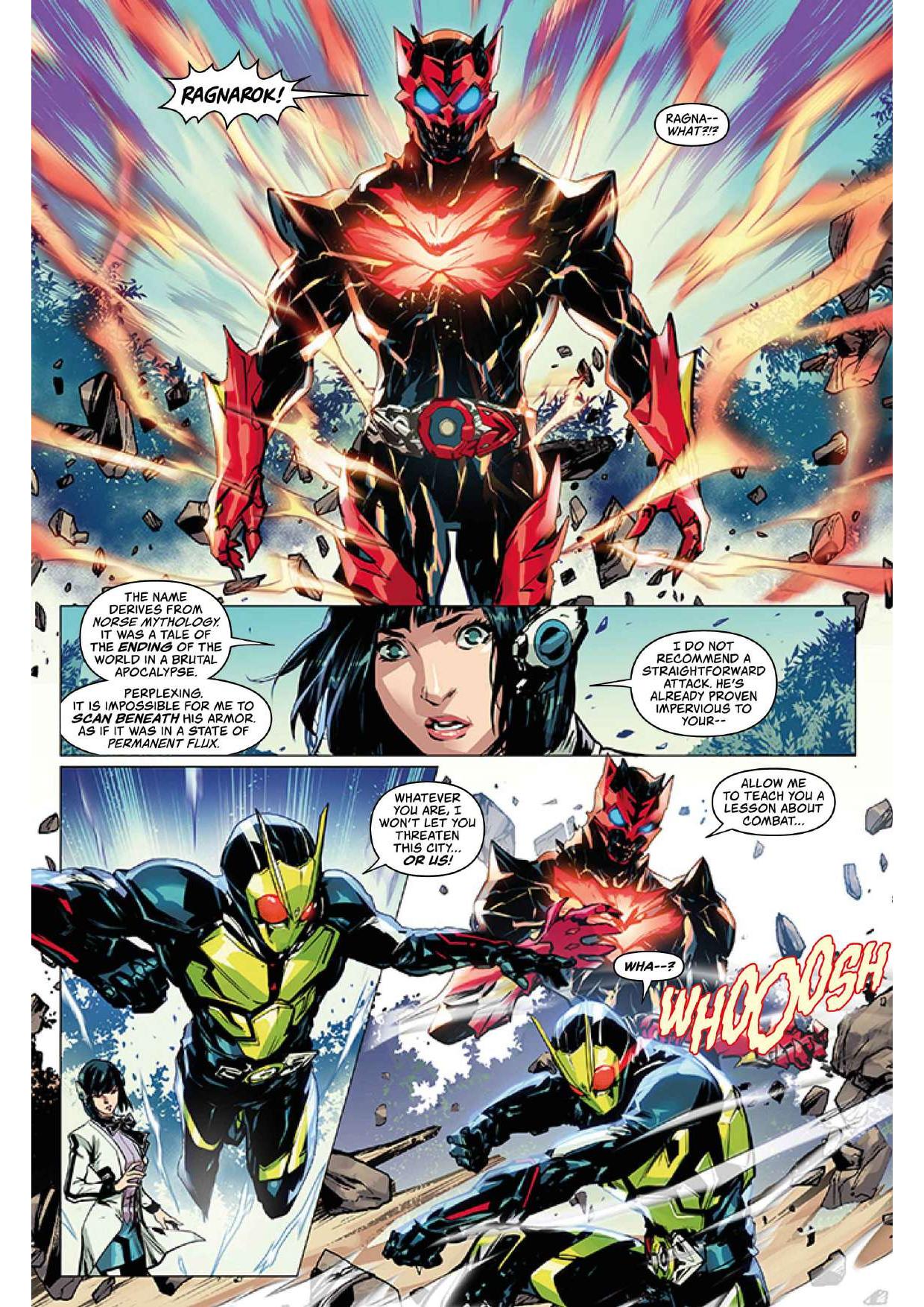 Kamen Rider Zero One #1 Cover A Lee