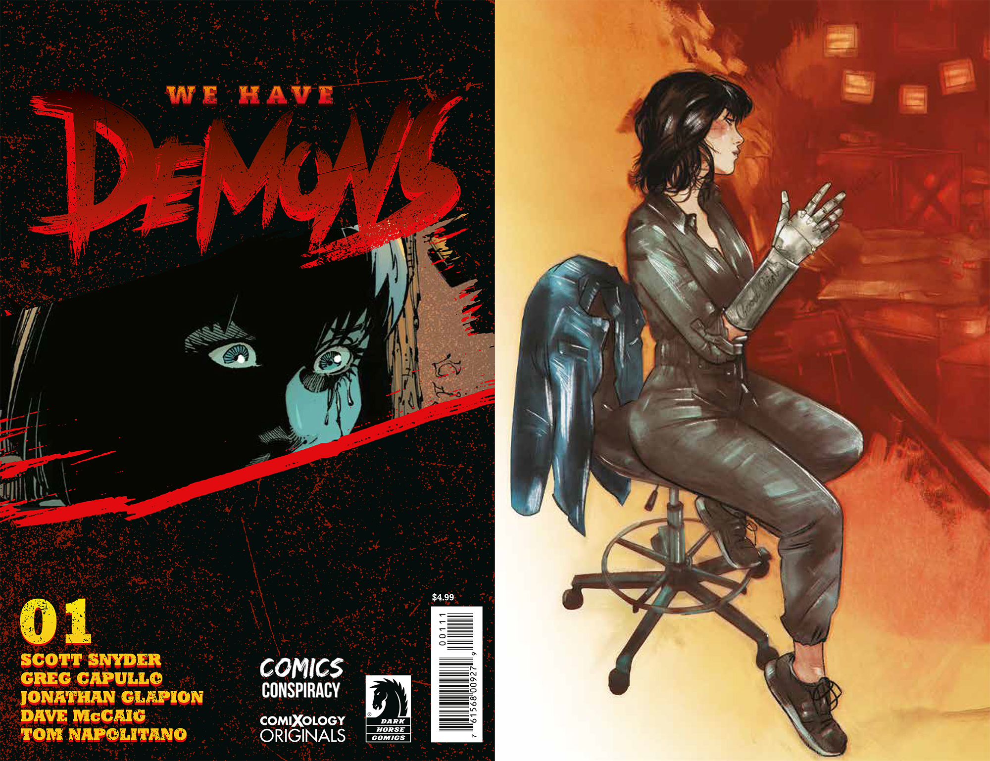 We Have Demons #1 Comics Conspiracy Exclusive Tula Lotay And Dee Cunnifee Variant