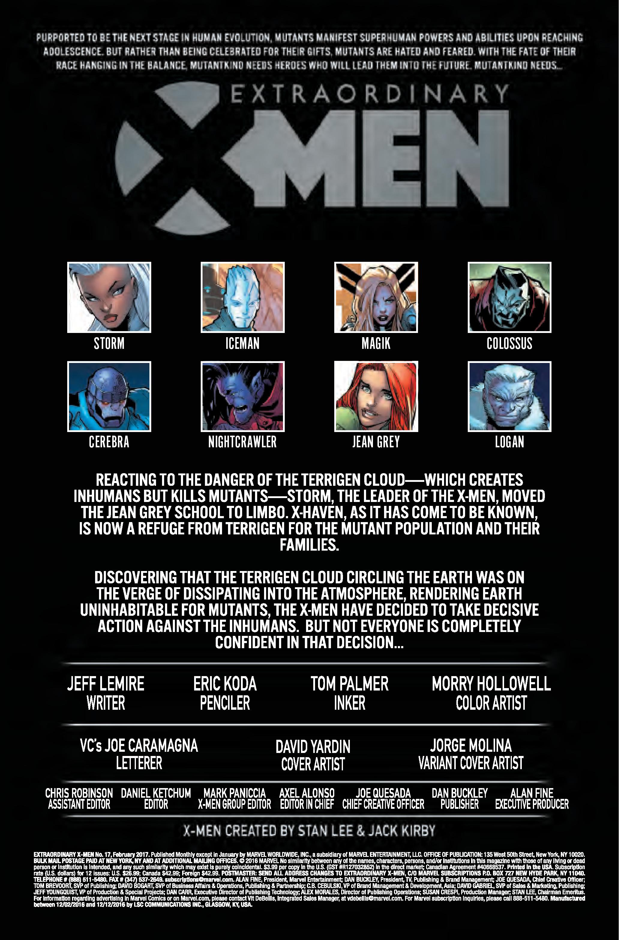 Extraordinary X-Men #17 (2015)