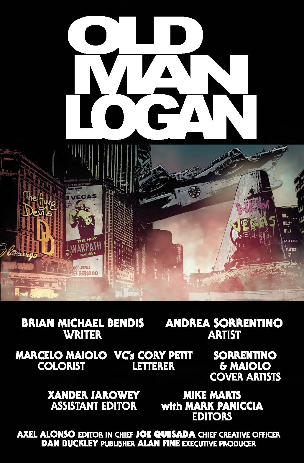 Old Man Logan #1 (2015)