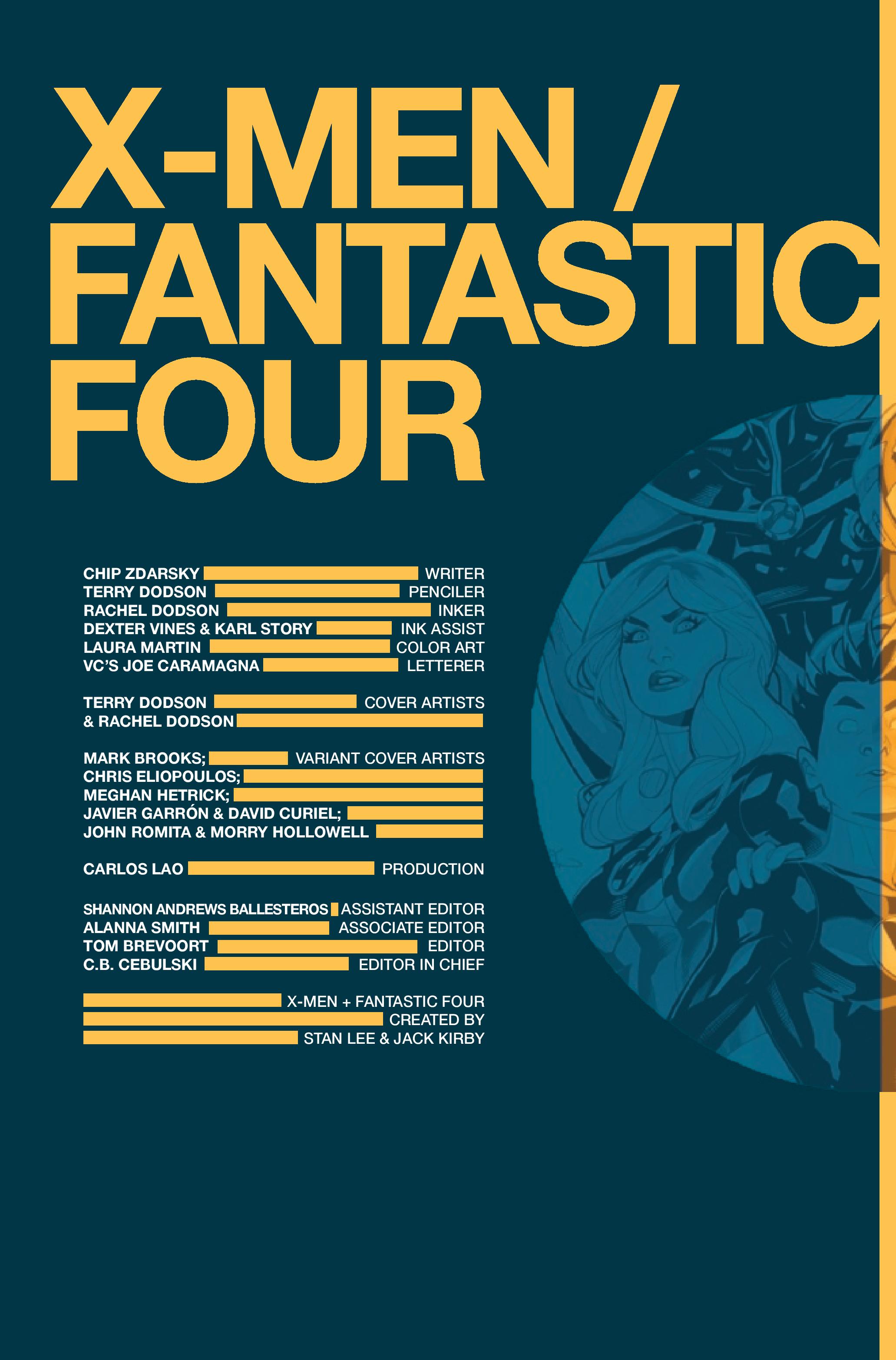 X-Men Fantastic Four #1 (Of 4)
