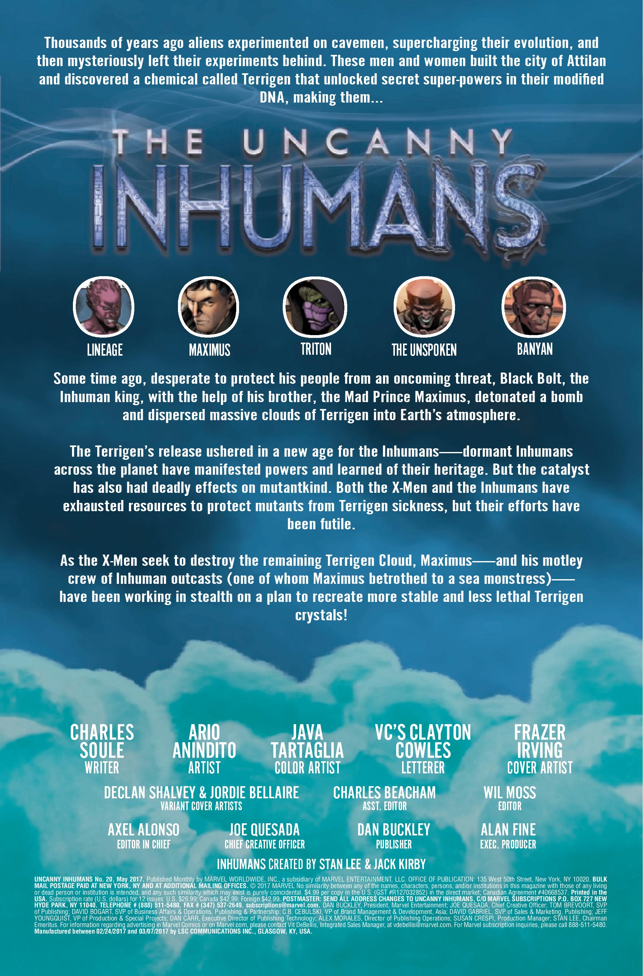 Uncanny Inhumans #20 (2015)