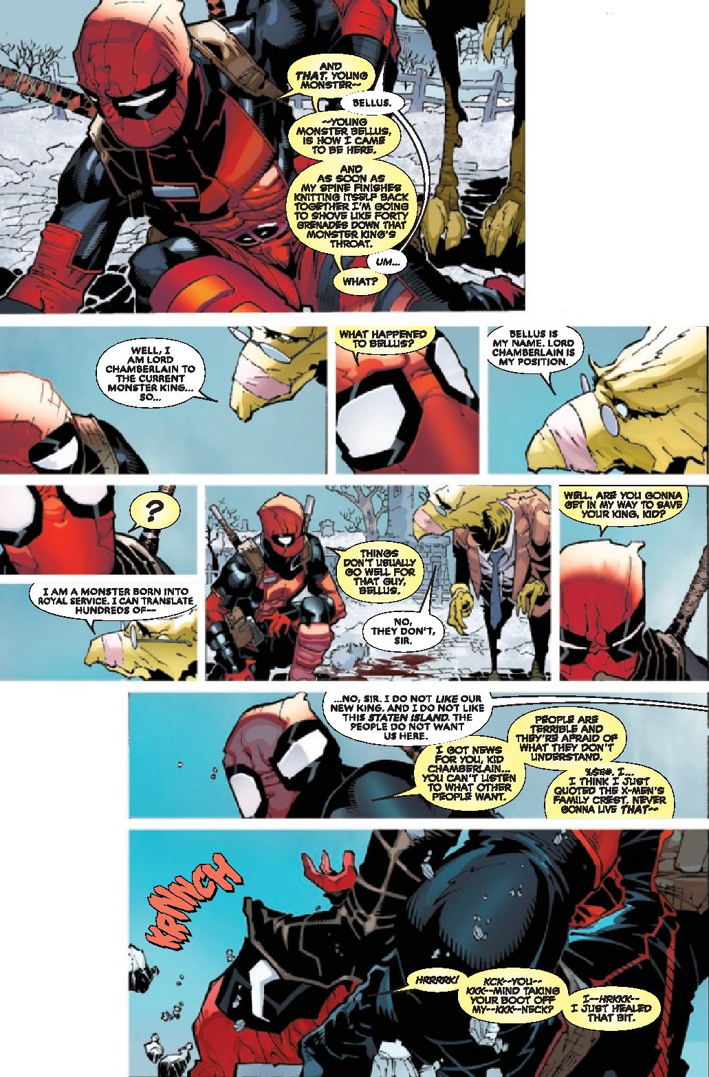Deadpool #1 Finch Sketch Variant