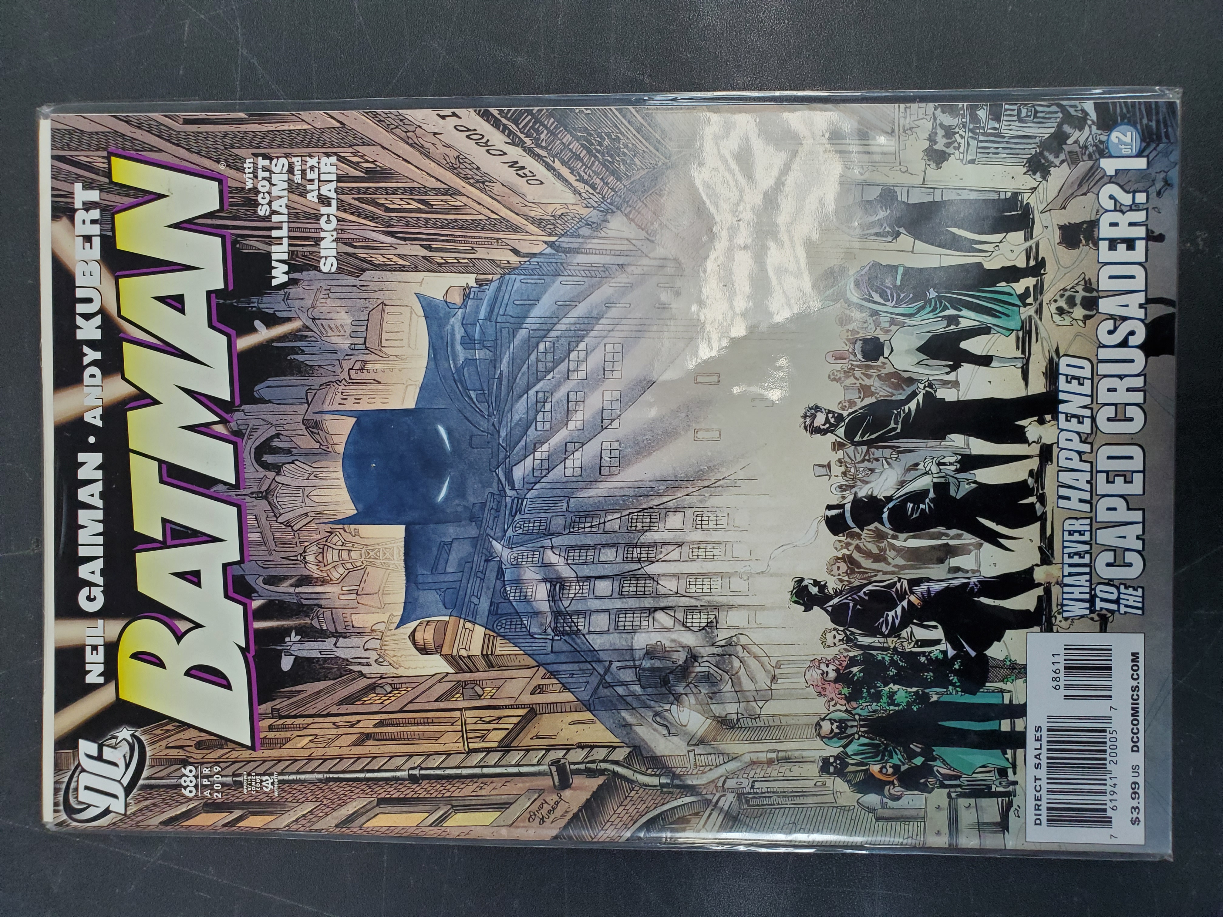 Batman Whatever Happened To The Caped Crusader #1-2 (DC 2009) Set