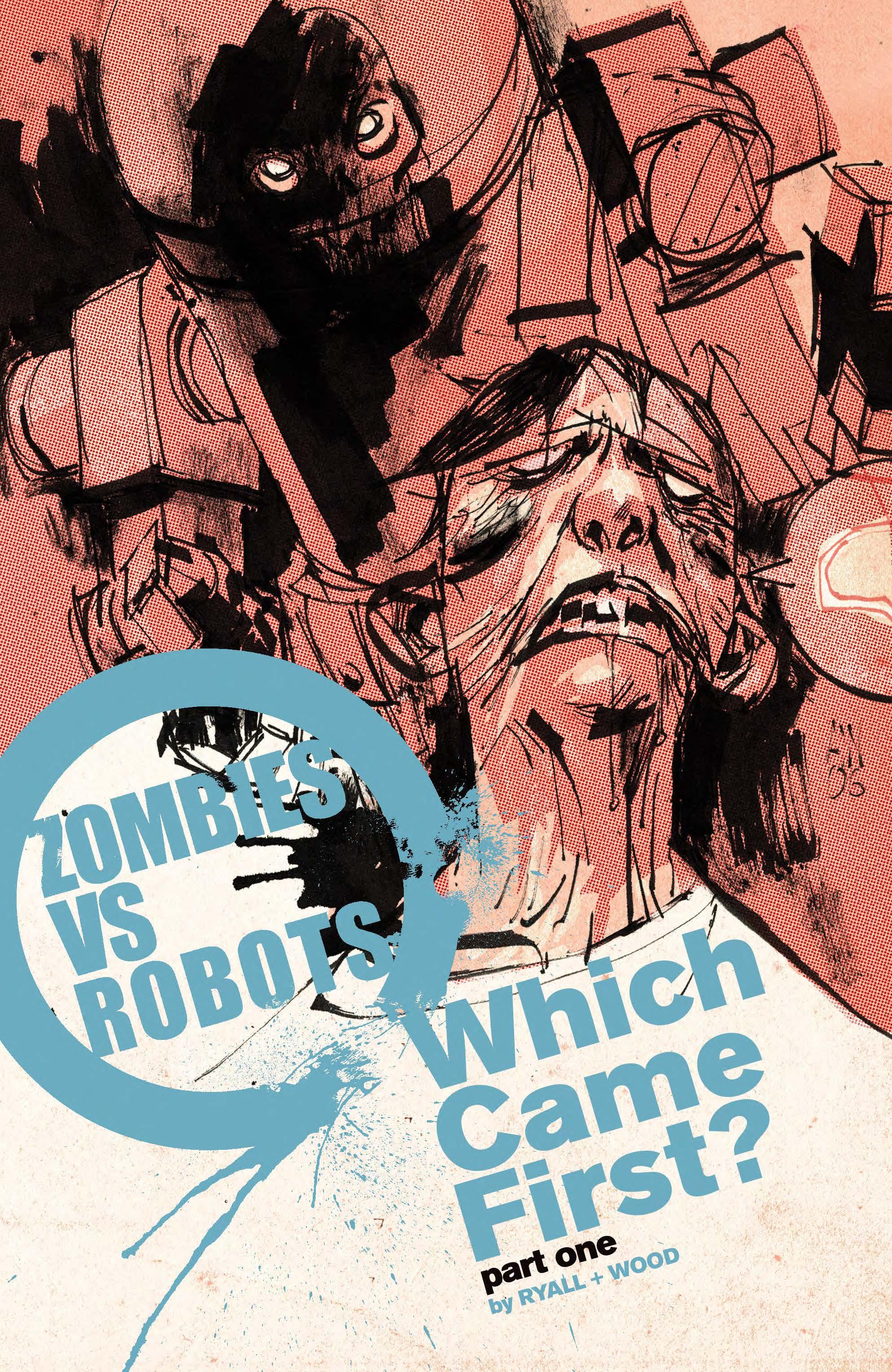 Zvrc Zombies Vs Robots Classic #1 Cover C Blank Cover (Mature) (Of 4)