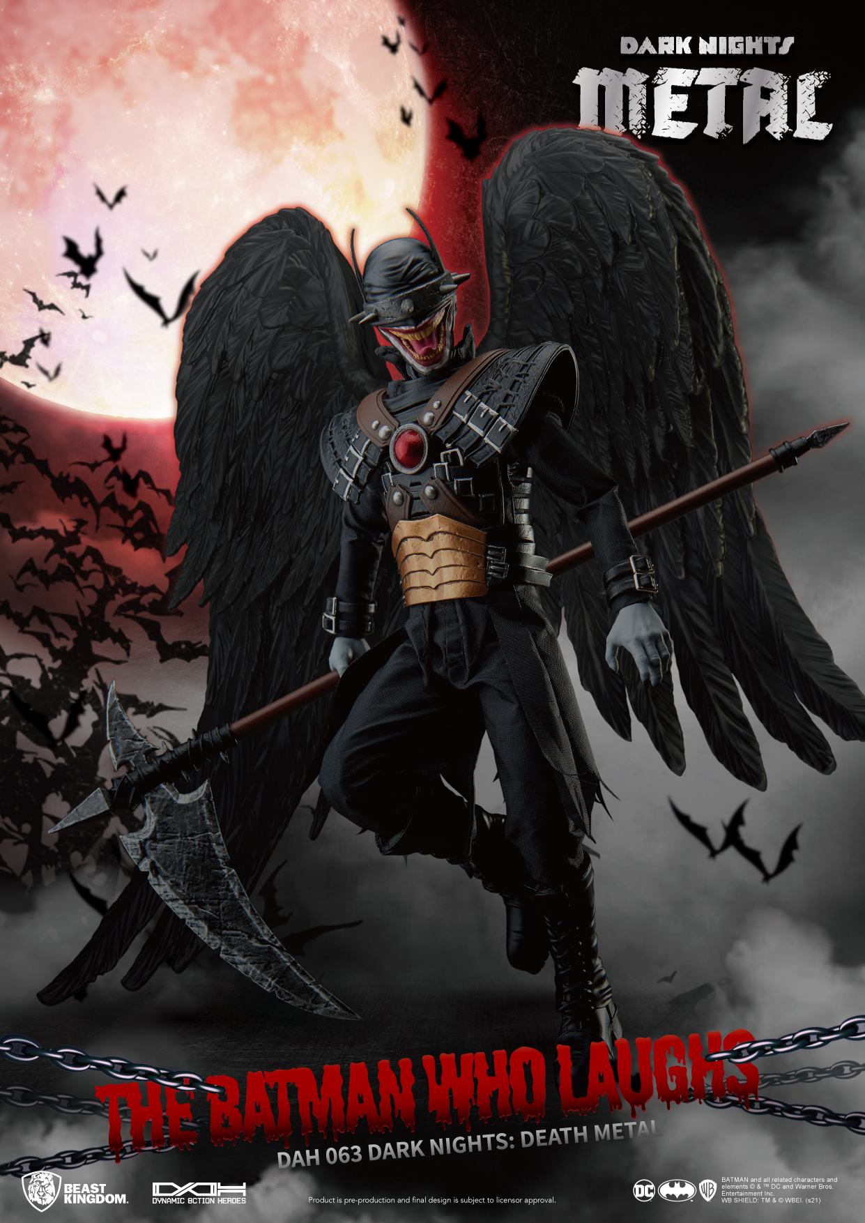 Dark Nights Death Metal Dah-063 Batman Who Laughs Action Figure