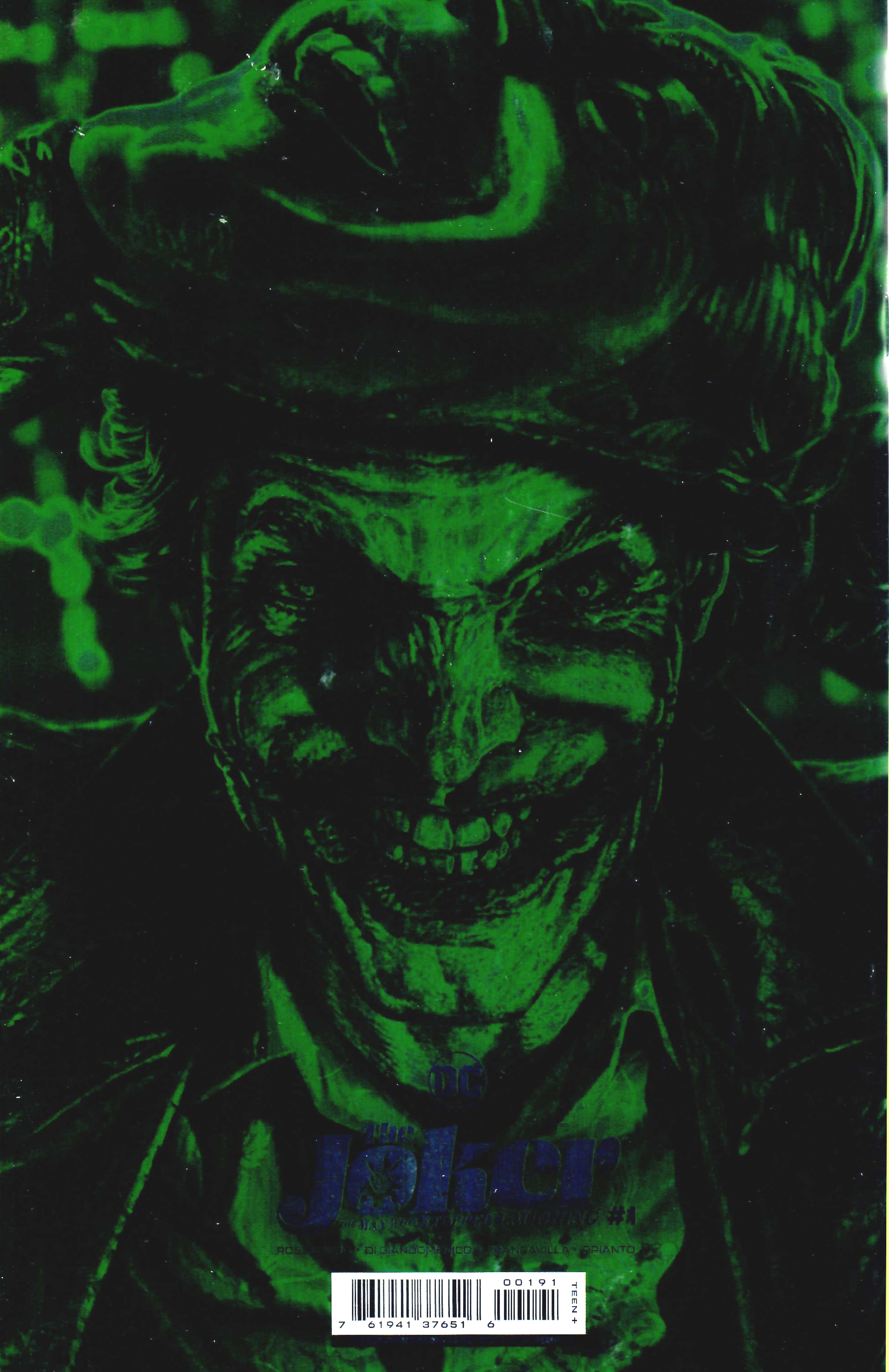 Joker The Man Who Stopped Laughing #1 Retailer Appreciation Foil Variant