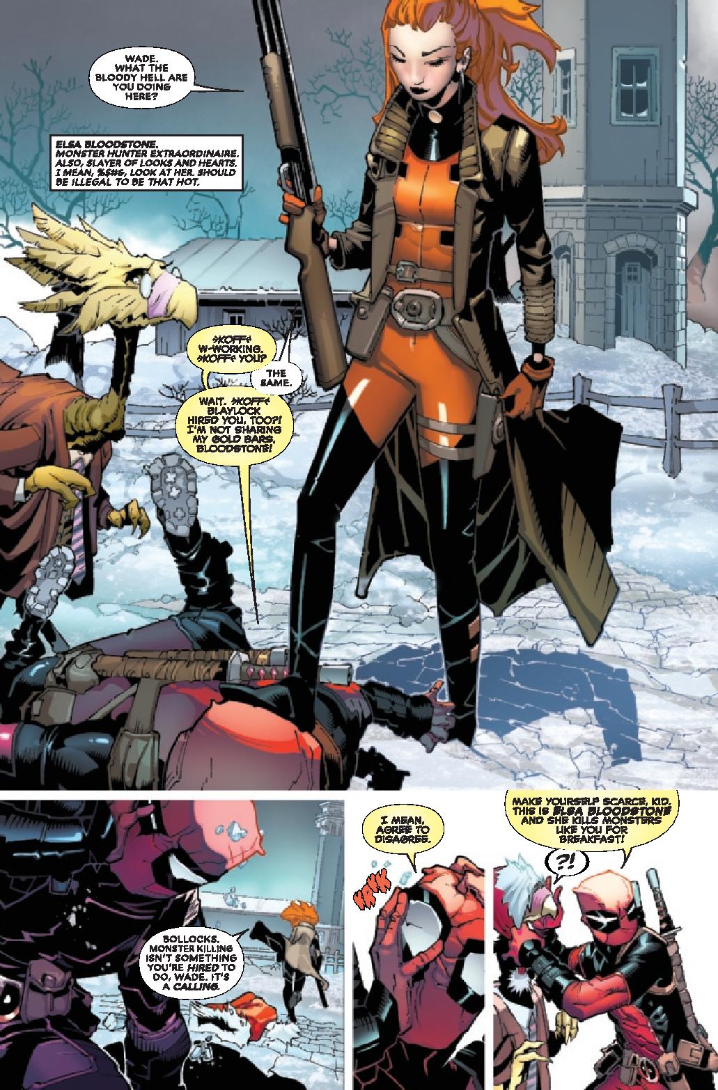 Deadpool #1 Finch Variant