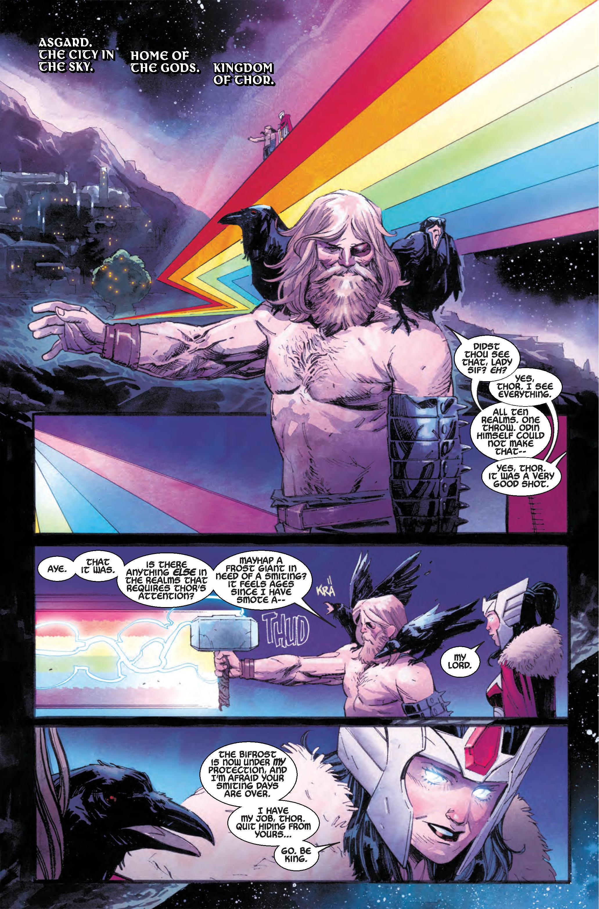 Thor #1 2nd Printing Klein Variant (2020)