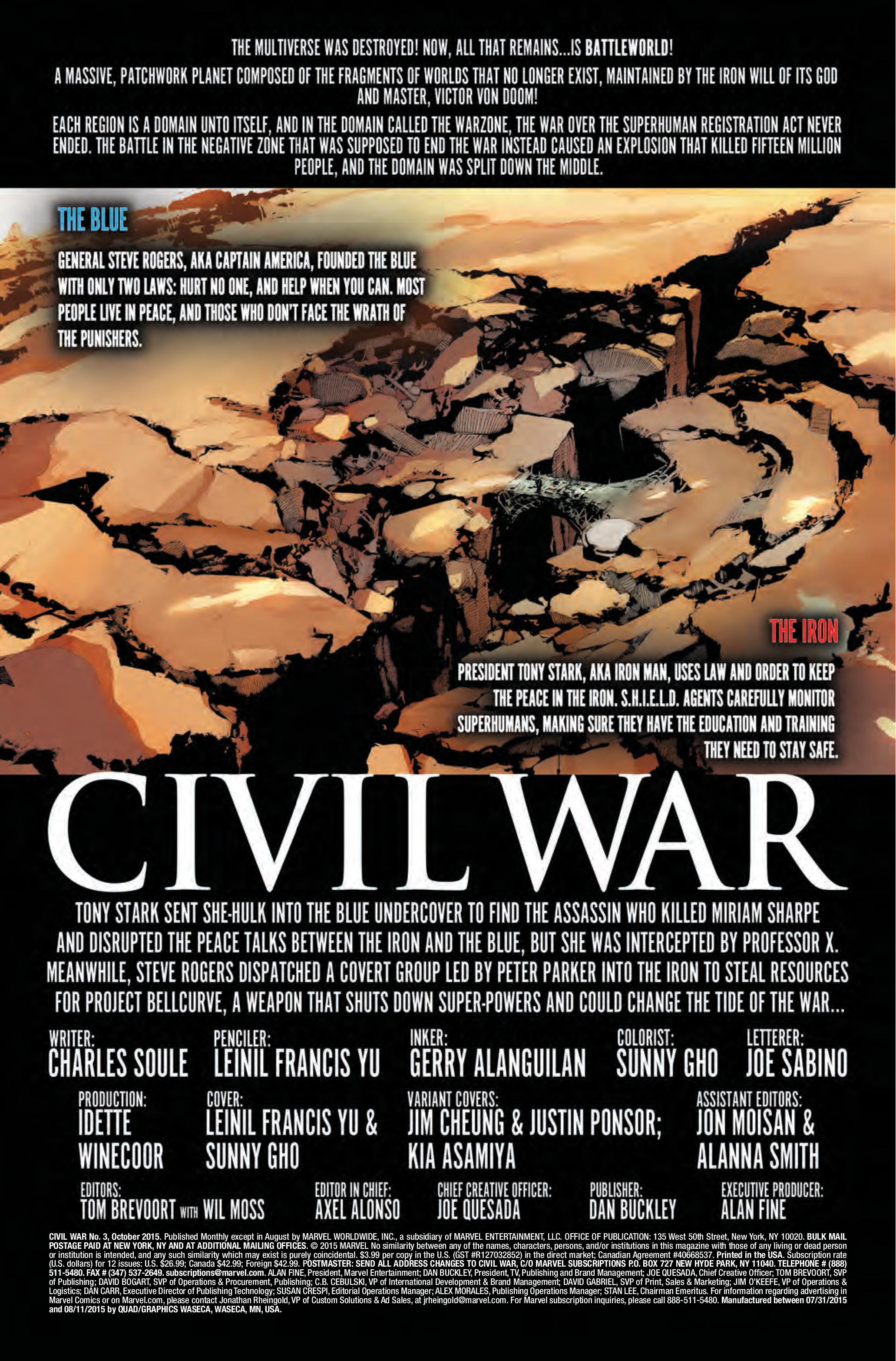 Civil War #3 (2015)