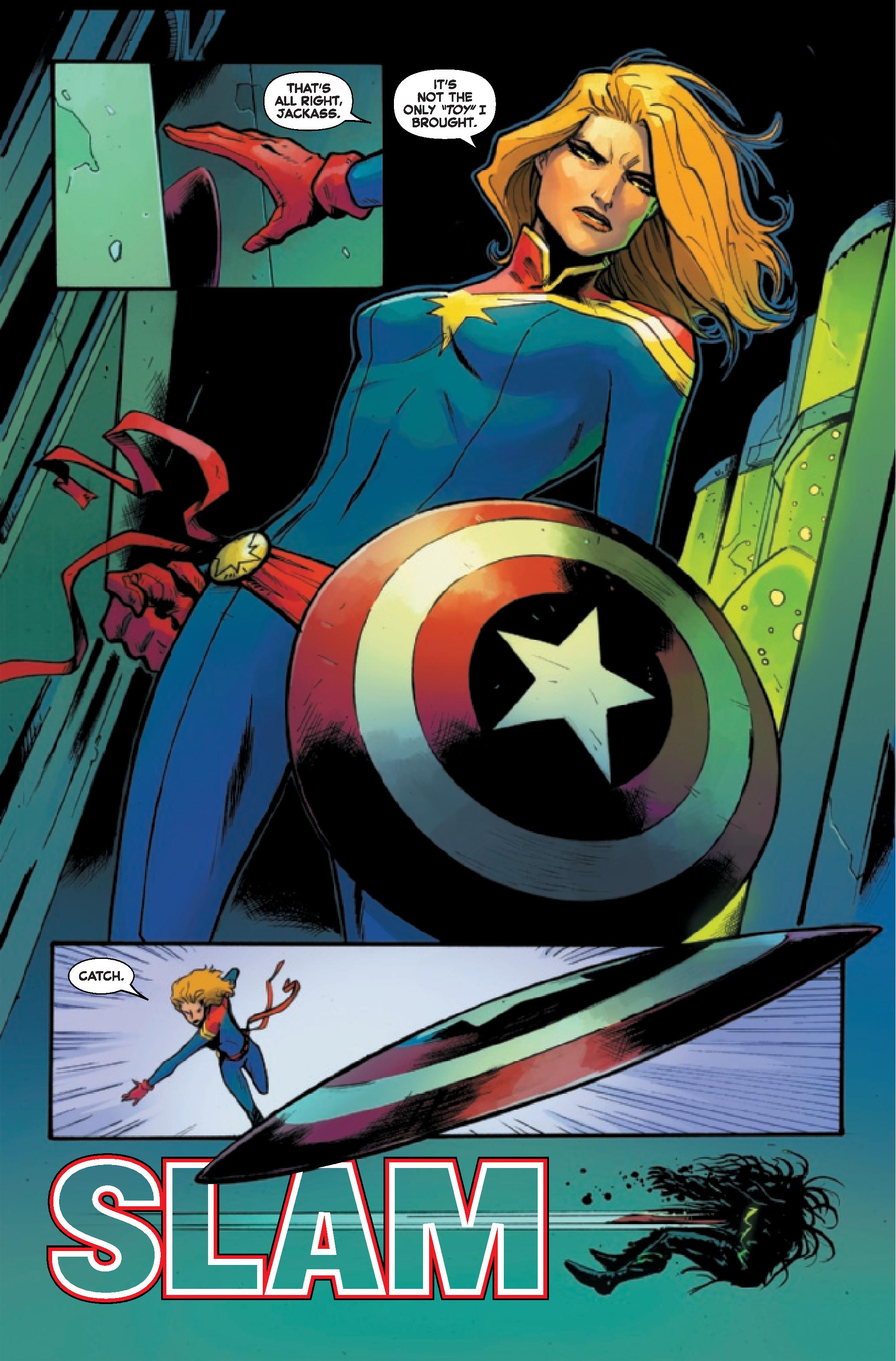 Captain Marvel #16 Boss Logic Variant (2019)