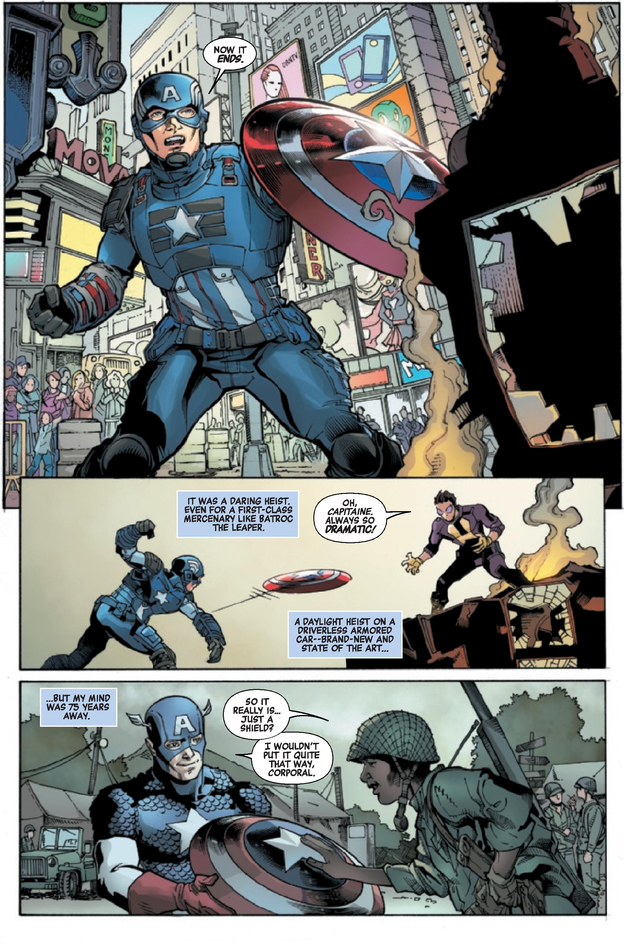 Marvels Avengers Captain America #1