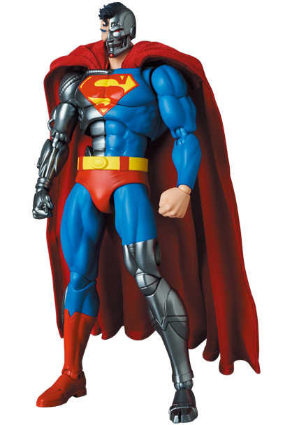 Return of Superman Cyborg Superman Mafex Action Figure
