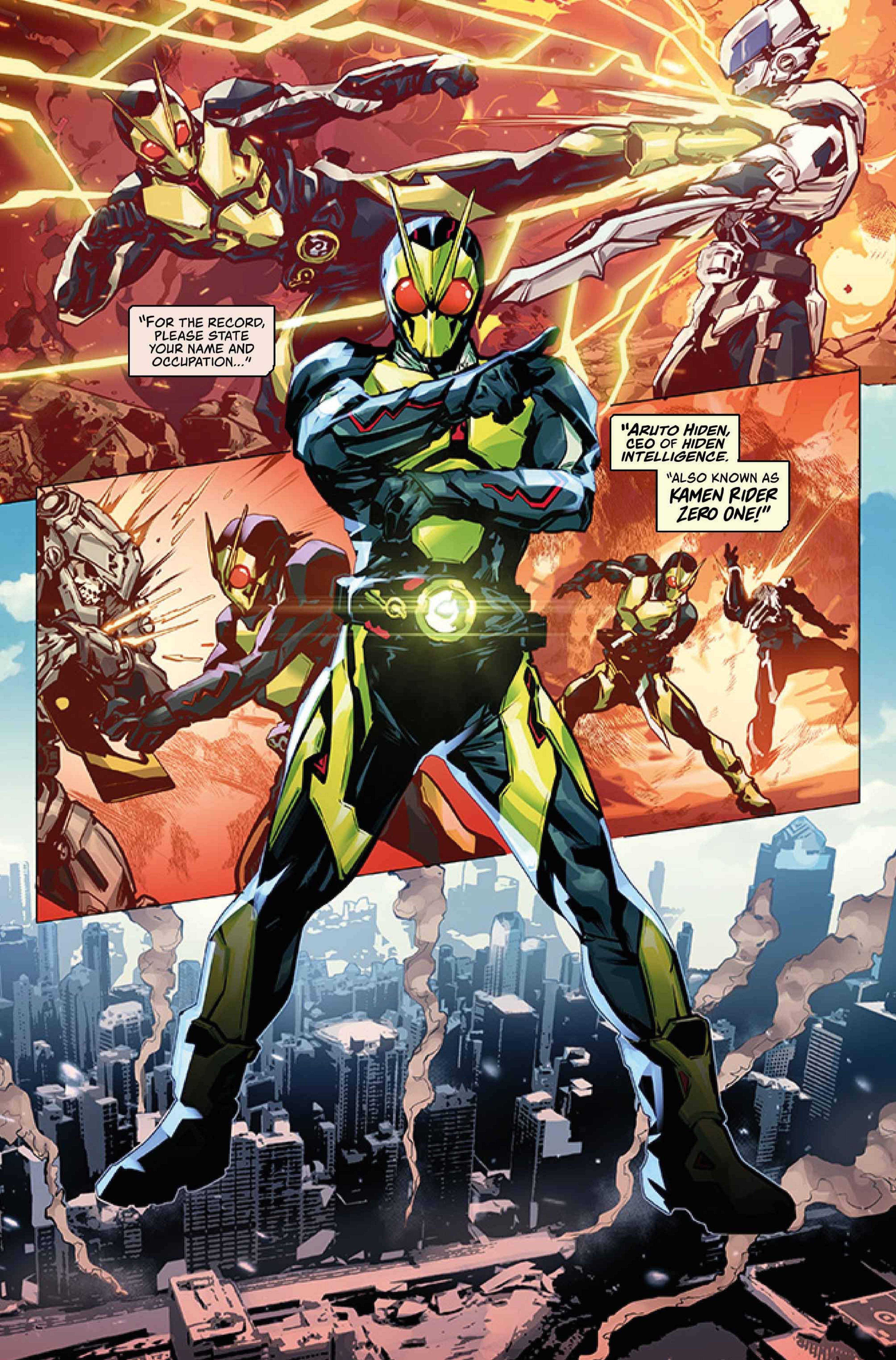 Kamen Rider Zero One #2 Cover A Raggazoni