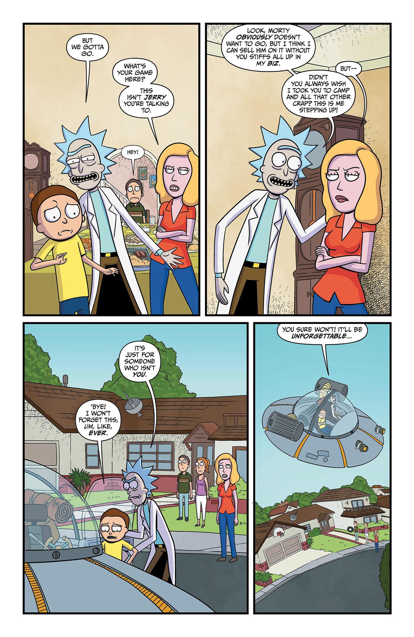 Rick and Morty Presents Mortys Run #1 Cover B Feister