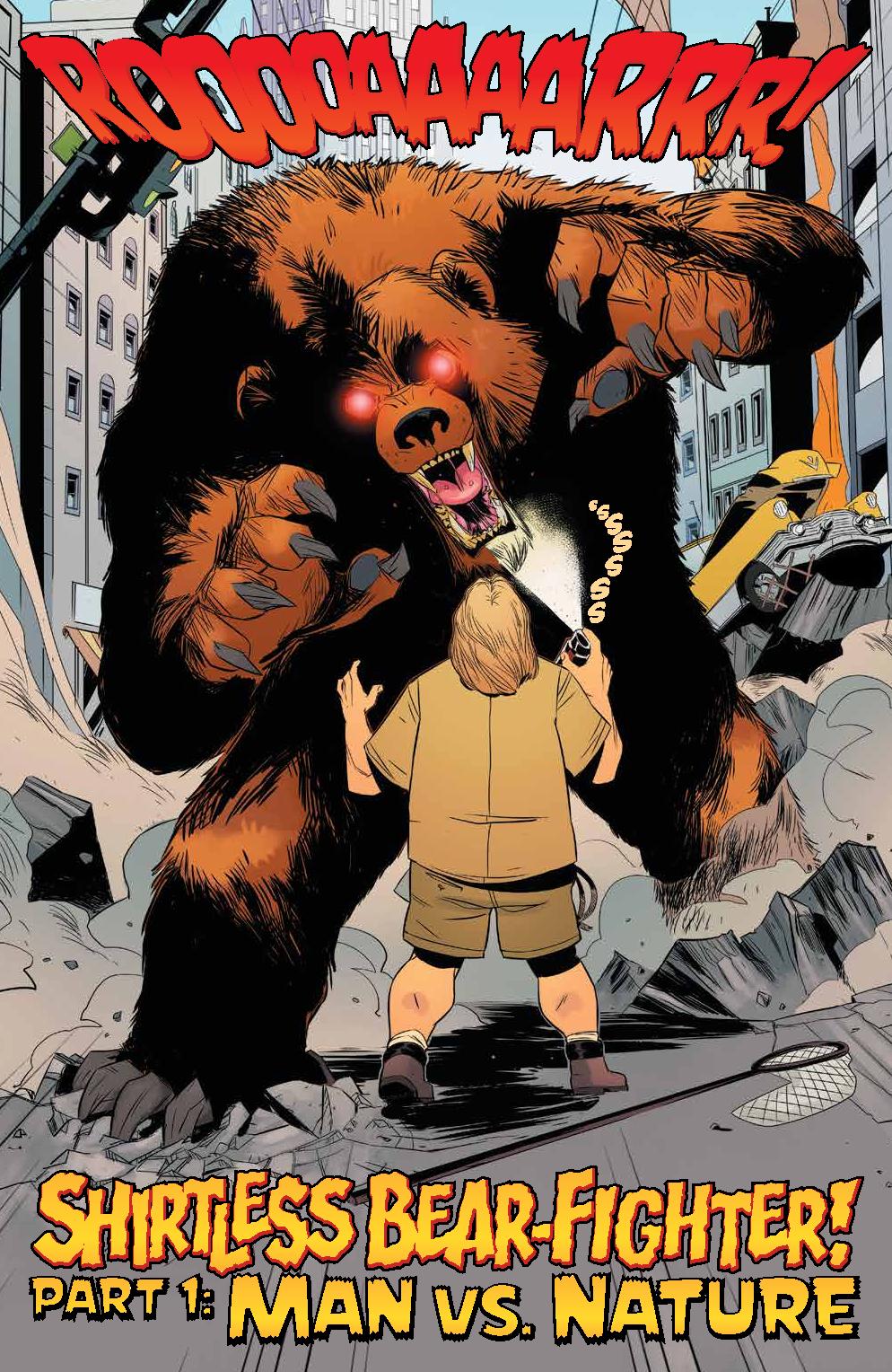 Shirtless Bear-Fighter Graphic Novel Volume 1 (Mature)